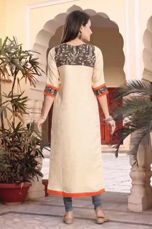 Rust Layered Long Tunic for Women - photo 4